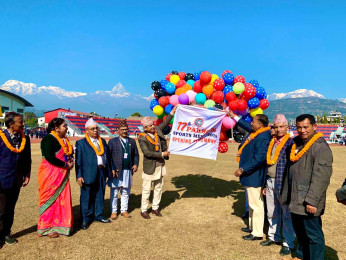 समाजमा अनुशासनका लागि खेलकुद अपरिहार्य : मन्त्री पौडेल