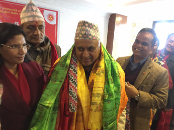 एमाले गण्डकी प्रदेश संसदीय दलको नेतामा खगराज अधिकारी