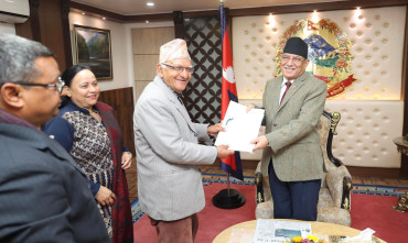 राष्ट्रियताको रक्षा गर्न फ्रन्टलाइनमै छु : प्रधानमन्त्री प्रचण्ड