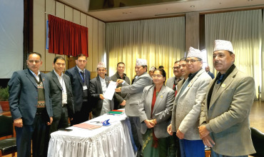 अर्यालले गरिन् राष्ट्रिय सभा उपाध्यक्षमा उम्मेदवारी दर्ता, निर्विरोध निर्वाचित हुने