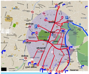 महाशिवरात्रीमा यस्तो छ काठमाडौँको ट्राफिक व्यवस्थापन