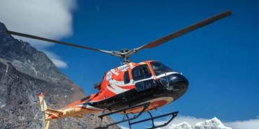 धौलागिरी बेस क्याम्पमा एभरेष्ट एयर हेलिकप्टर दुर्घटना