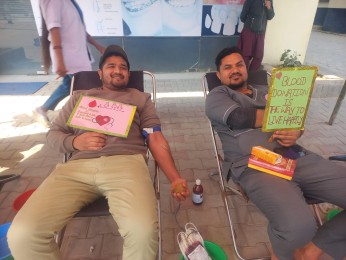 माया मेट्रो अस्पतालले आयोजना गरेको रक्तदान कार्यक्रम सम्पन्न