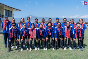वुमन्स डे कपको पहिलो खेलमा नेपालले नामिबियासँग खेल्दै
