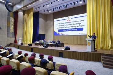 निर्वाचनमा प्रहरी कर्मचारीले निर्वाह गरेको भूमिका प्रशंसनीय छ : आईजीपी कार्की