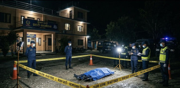 छतबाट खसेर एक प्रहरी जवानको मृत्यु