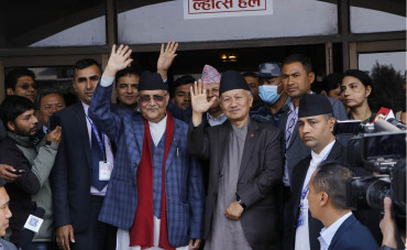 राष्ट्रपतिमा सुवास नेम्वाङको उम्मेदवारी दर्ता