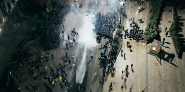  जर्जियाली प्रदर्शनकारीमाथि विषाक्त रसायन प्रयोग