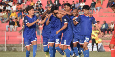 फ्रेन्ड्सलाई हराउँदै थ्री स्टार खप्तड गोल्डकपको सेमिफाइनलमा प्रवेश