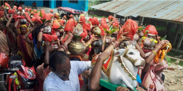 अङ्कुरी महादेव मन्दिरमा ६० किलोको बसाहा