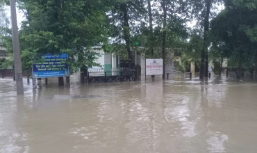 कैलालीको भजनीमा साढे छ सयभन्दा बढी घर डुबानमा