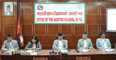 महालेखापरीक्षकद्वारा ६३औँ वार्षिक प्रतिवेदन राष्ट्रपतिसमक्ष पेस (पूर्णपाठ)