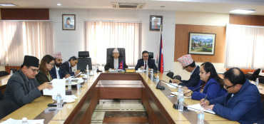 पश्चिम एसियामा रहेका नेपालीको सुरक्षाका लागि परराष्ट्र मन्त्रालयमा  बैठक सम्पन्न