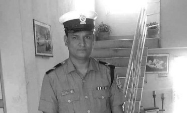 गाईसँग मोटरसाइकल ठोक्किँदा ट्राफिक प्रहरीको मृत्यु