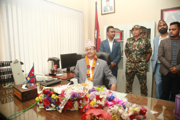 छिमेकी मुलुकसँग सधैँ घनिष्ठ सम्बन्ध बनाउँदै लैजानेछौँ : मन्त्री साउद