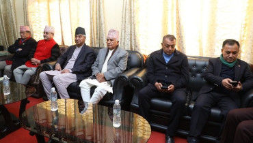 विश्वासको मत दिने /नदिने बारे निर्णय लिन कांग्रेस पदाधिकारी बैठक बस्दै