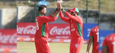 सुपरओभरमा नेपाललाई हराउँदै ओमानले जित्यो विश्वकप छनोटको उपाधि