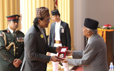 राष्ट्रपतिद्वारा सात सय २८ मानपदवी प्रदान