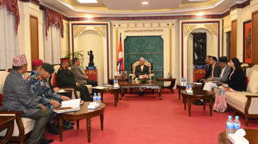 निर्वाचनमा शान्ति सुरक्षाको प्रबन्ध सुदृढ र प्रभावकारी बनाउन राष्ट्रपतिको निर्देशन