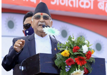 एक इन्च जमिन कसैलाई मिच्न दिन्नौं, मिचिएको भए पनि फिर्ता ल्याउँछौंः ओली