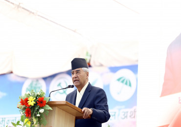 नेपाल एक चीन नीतिप्रति दृढ छ : देउवा