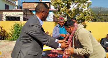 स्वतन्त्रबाट गाउँपालिका अध्यक्ष जितेका शाही कांग्रेसमा प्रवेश