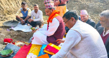 बाराको कलैयामा साढे ५ करोडको लागतमा नगरसभा गृह बन्दै