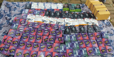 १८ लाखको अबैध सामान बरामद