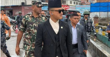 खोलाको बहाव बढेपछि च्यासल पुगे गृहमन्त्री गुरुङ
