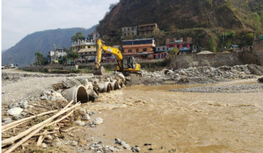 रोशी खोलाको डाइभर्सन मर्मतपछि बिपी राजमार्गमा यातायात पुनः सञ्चालन