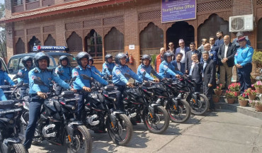 पर्यटक प्रहरीलाई १४ मोटरसाइकल, उद्धार र सेवामा तीव्रता आउने अपेक्षा