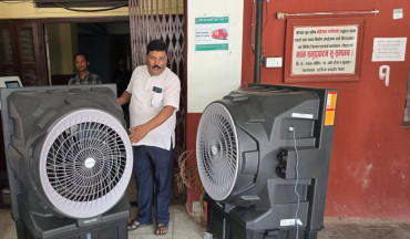 रौतहट प्रशासनद्वारा सेवाग्राहीका लागि शीतलता व्यवस्था