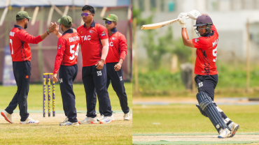 पीएम कप क्रिकेटः रोमाञ्चक खेलमा लुम्बिनीमाथि आर्मीको १ विकेटको जित