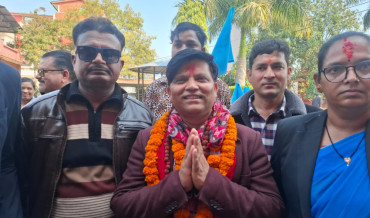 कैलाली–५ मा रास्वपाका आनन्दबहादुर  विजयी