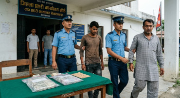 स्रोत नखुलेको ६ लाख भारतीय रुपैयाँसहित दुई जना पक्राउ