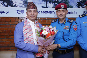 पाँचौँ राष्ट्रसंघीय प्रहरी प्रमुख सम्मेलनमा भाग लिन आईजीपी कार्की र एपीएफ प्रमुख नारायणदत्त पौडेल न्यूयोर्क प्रस्थान