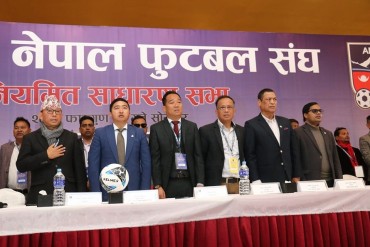 एन्फा साधारणसभा बहुमत कार्यसमिति सदस्यद्वारा वहिष्कार