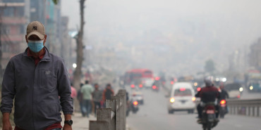 काठमाडौंको वायु प्रदूषण आज पनि विश्वकै उच्च