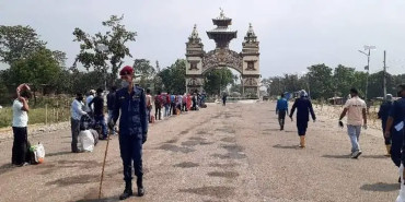 सीमामा सुरक्षा व्यवस्था कडाइ, तालिम प्राप्त कुकुर परिचालन