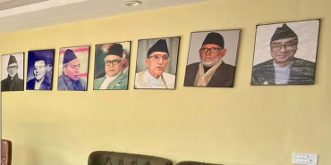 पूर्वसभापतिको लिस्टमा टाँसियो देउवाको फोटो 