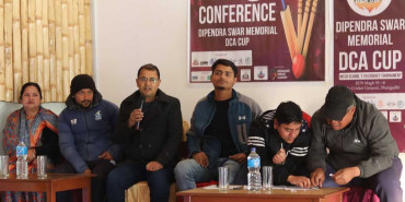 धनगढीमा दीपेन्द्र स्वार स्मृति डीसीए कप क्रिकेट हुने