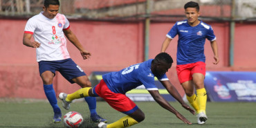 केपी ओली फुटबल क्लबलाई हराउँदै मछिन्द्र फाइनलमा