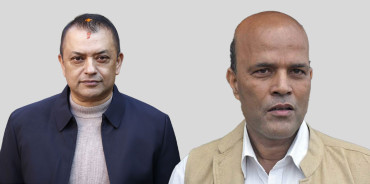 अमरेश सिंहलाई बधाई दिँदै गगनले भने, ‘सम्भव हुने काम निरन्तर गरिरहनेछु’