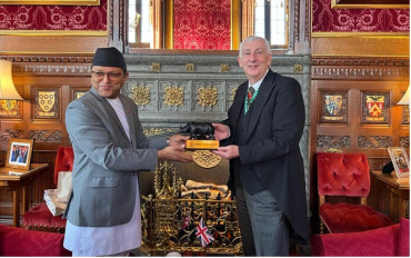 राष्ट्रियसभाका अध्यक्ष तिमिल्सिना र बेलायती सभामुखबीच भेटवार्ता