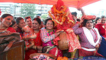 सुदूरपश्चिममा गौरा पर्वको रौनक, आज मुख्य दिन अठवाली