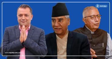 उम्मेदवार चयनका लागि गगन, देउवा र शेखर एकै ठाउँमा