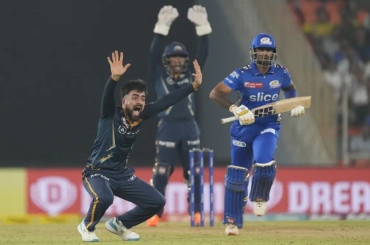 आईपीएल क्रिकेटमा गुजरातले मुम्बईलाई ५५ रनले हरायो