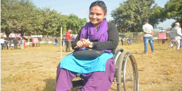 अपाङ्गता भएका मतदाता भन्छन् : ‘भोटदिने अधिकार आफैँ प्रयोग गर्न चाहन्छौं ’