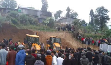 माटोको ढिस्कोले पुरिएर ४ जनाको ज्यान गयो