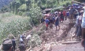 सङ्खुवासभामा पहिरोले लियो सासु–बुहारीको ज्यान